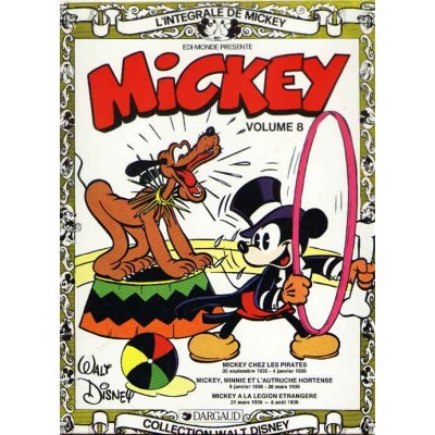 Mickey - L’intégrale de Mickey - Volume 8 (septembre 1935 - août 1936) De Disney